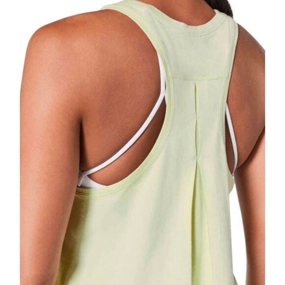 LULULEMON ATHLETICA Love Tank 'Pleated' Size 6 - Picture 1 of 5